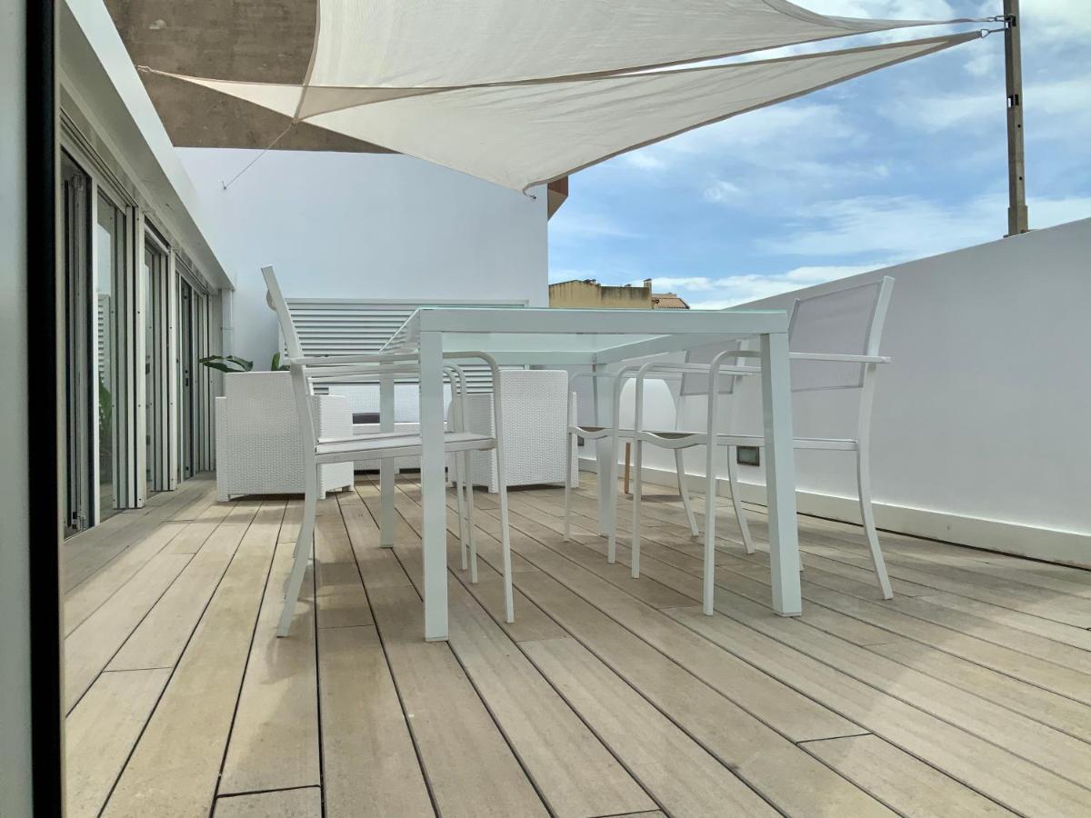 Duplex Can Quim, Terrace Boutique Apartment เลสกาลา ภายนอก รูปภาพ