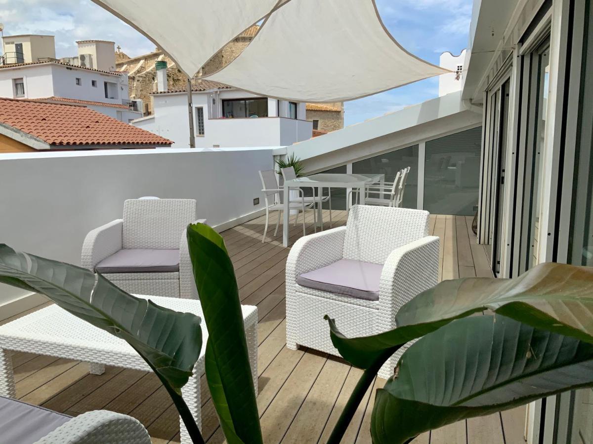 Duplex Can Quim, Terrace Boutique Apartment เลสกาลา ภายนอก รูปภาพ