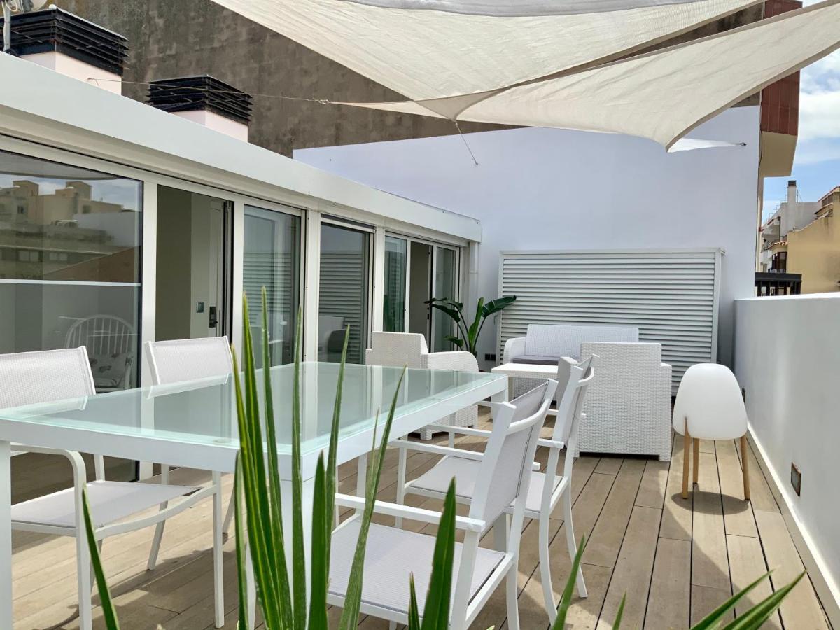 Duplex Can Quim, Terrace Boutique Apartment เลสกาลา ภายนอก รูปภาพ